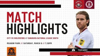 Truro City vs Chelmsford City Vanarama National League South - Highlights