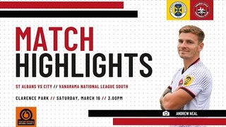 St Albans City vs Truro City Vanarama National League South - Highlights