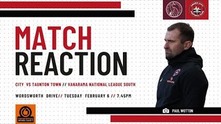 Paul Wotton Match Reaction: Taunton Town (a) 23-24