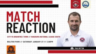 Truro City vs Braintree Town Vanarama National League South - Match Reaction 